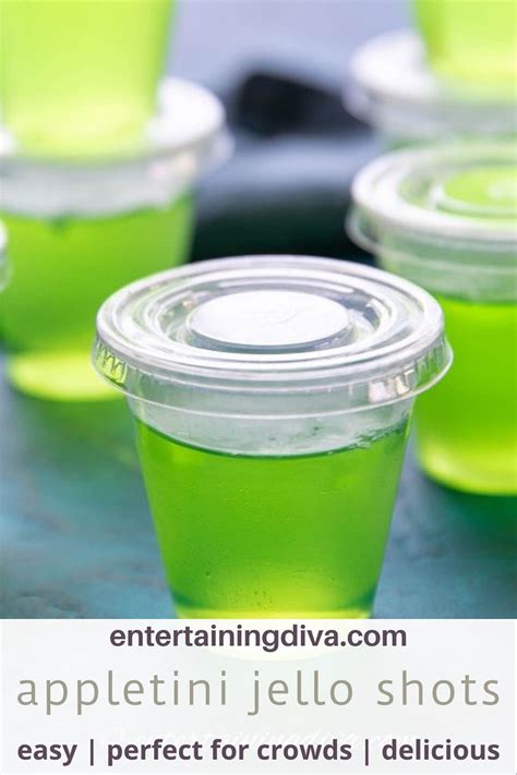 Appletini jello shots  Today