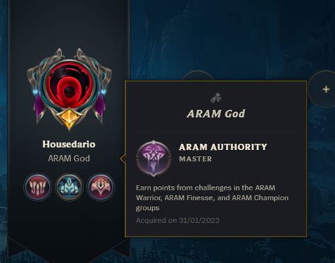 Aram finesse  You can also filter challenges within each category by