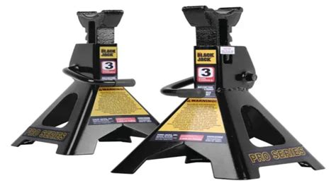 Are walmart jack stands safe  Lightweight jack stand used to support your vehicle after lifting with a jack Adjustable height ranges from 10-13/16" to 16-9/16" with a 2 ton (4,000 lb) load capacity Equipped with a double lock protection feature that increases safety by 200% According to the company, recalled stands can be identified by checking the item number found on the yellow part of the label on the base of each jack stand