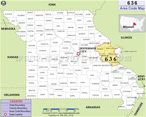 Area code 636 location <i> - Ky</i>