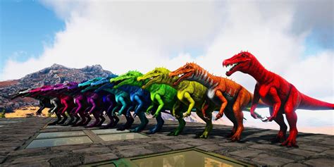 Ark mutations colors list  The ideal solution here would have been to use the original window, but increase font size (accessibility was bad beforehand, due to font size), make it about 20% larger (or make it scalable) to increase readability at a glance, and add the colour zones and mutation information to the existing frame's lower half, removing the weapon and weight