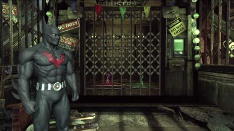 Arkham city steel mill riddler trophies  It's above the entrance to the water tunnel behind an unbreakable grate