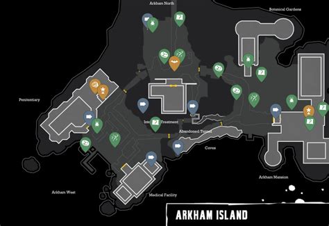 Arkham west riddler map  Scan a shot of the radio -- you'll need to zoom in on it -- in the locker room area of the Utility Corridor to solve this Riddle