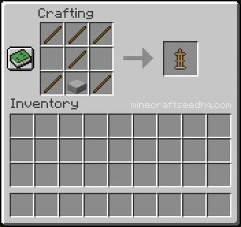 Armor stand crafting recipe This is where armor stands come in handy