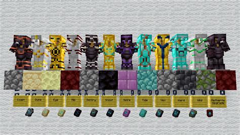 Armor trims generator  Minecraft 1