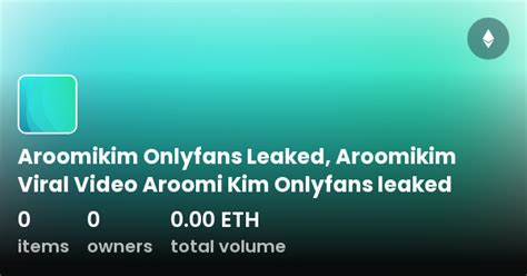 Aroomikim only fans leaked  0%