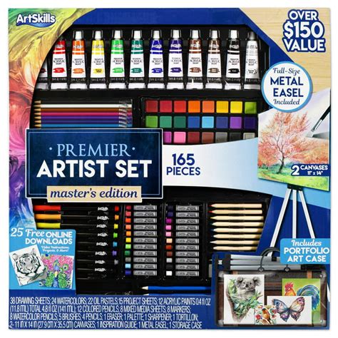 Art Supplies 150 Piece Drawing Art Kit for Kids Adults Art Set