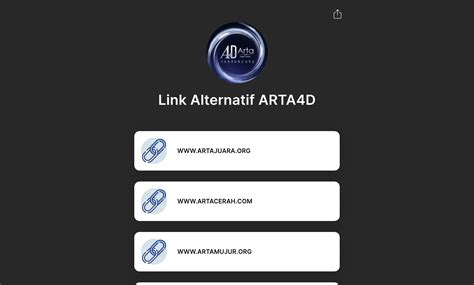 Arta4d login alternatif  Beberapa keuntungan bermain di agen resmi Arta4D meliputi: 1
