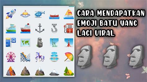 Arti emoji batu di whatsapp  Banyak yang mengira emoji ini mewakili perasaan sedih atau menangis