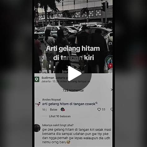 Arti gelang hitam tiktok 500