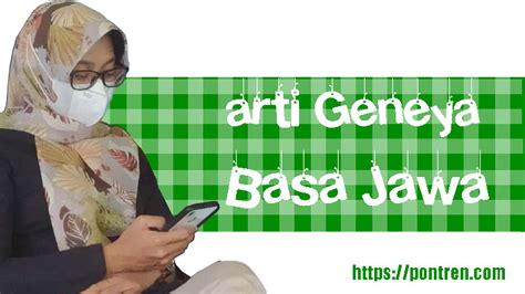 Arti geneya bahasa jawa Gelar keturunan kebangsawanan Jawa dan artinya