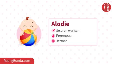Arti nama alodie dalam islam  Temukan juga contoh kombinasi rangkaian nama, tokoh populer, sifat & karakter, dan penggunaan dalam percakapan sehari-hari
