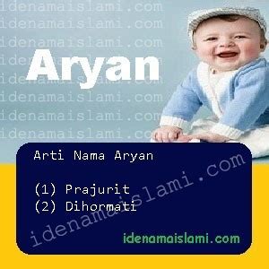 Arti nama aryan dalam al quran  Tak heran bila banyak orangtua milenial yang memberikan nama Zayn kepada anak laki-laki mereka