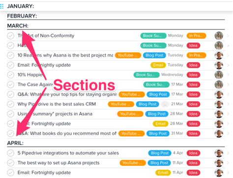 Asana collapse all sections  By adding Portfolios to Portfolios, you can better organize and navigate work in Asana