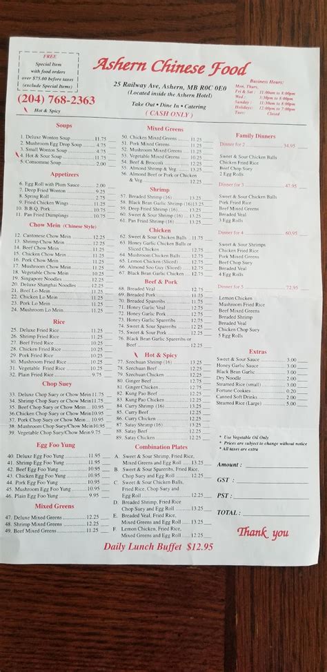 Ashern chinese food 179 reviews for Mei Mei Chinese Restaurant Ashern including photos, menu, order & reservations