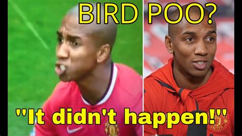 Ashley young bird poop Patrice Evra trolls Ashley Young over bird ‘pooing in his mouth’ as he wishes Man Utd manager Solskjaer happy birthday