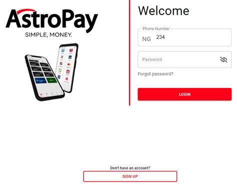 Astropay india login  Transfer card on my number