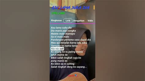 Asu lama suka dia lirik chord lirik lagu terbarujudul lagu iklansa su lama suka diajangan lupa subscribe like sharetebus penonton 1