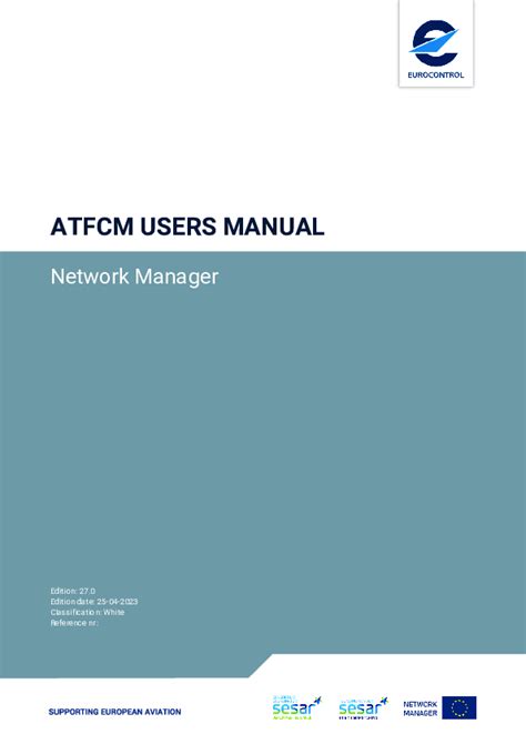 Atfcm users manual 3 The Network Manager through its Network Manager Operations Centre (NMOC) is responsible for the planning co-ordination and implementation of Air Traffic Flow and Capacity Management (ATFCM) measures within the ATFCM area and for collecting, maintaining and providing data on all flight operations and the air navigation