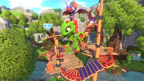 Athlete tonic yooka laylee Drag it up against the central path in the centre so that it is close to the lever on the ledge on the left