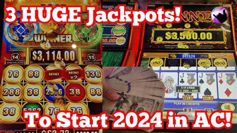 Atlantic city jackpots  A player won a $14 million IGT Megabucks jackpot at Atlantis Casino Resort Spa, making it the largest slot machine jackpot in the city's history