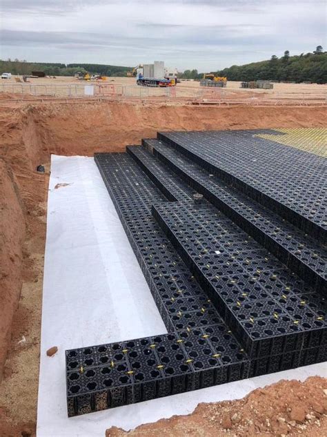 Attenuation crate  Soakaways and attenuation crate systems have developed over the years