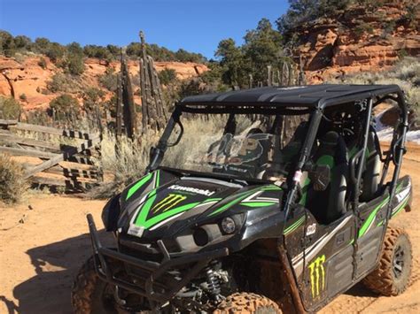 Atv rental kanab Join an expert guide from Kanab Tour Company to tackle Hog Canyon with a Polaris ATV following backcountry sand trails and climbing rugged terrain for the ultimate off-roading