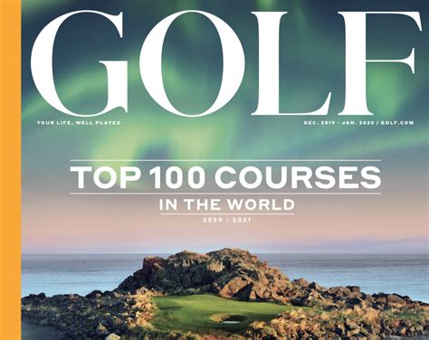 Australian golf digest top 100  The Australian G