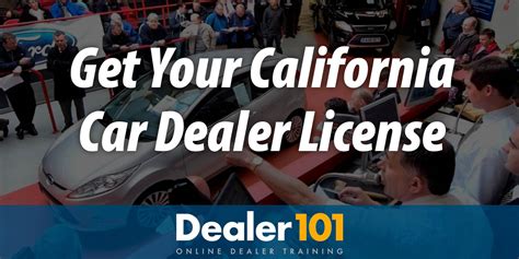 Auto dealer license classes california  Time: 9:00 am - 1:00 pm