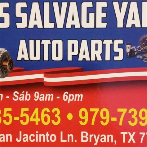 Auto salvage bryan tx Doggett Auto Parts serving the area with quality used parts 