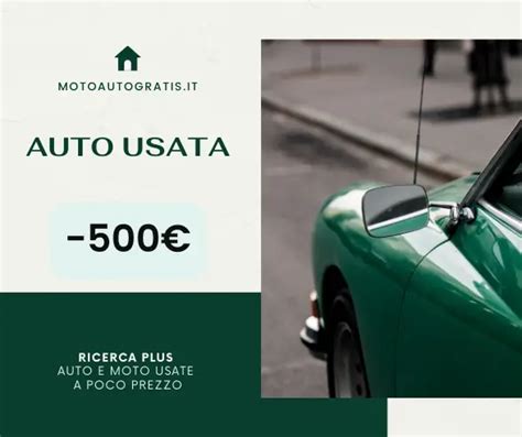 Auto usate da 500 a 1000 euro catania  Tipo di usato