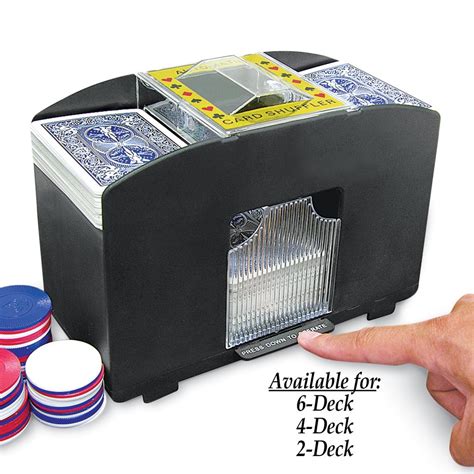 Automatic card shuffler Card Shuffler by Shuffle Tech / ST1000 Fully Automatic ShufflerAmazon: House of Chuckles:Facebook: