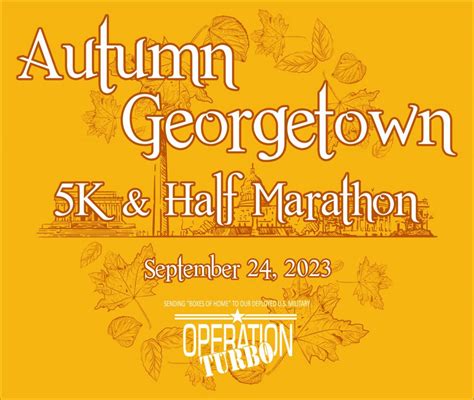 2024 Autumn Georgetown 5k & Half – Bishops Events, LLC