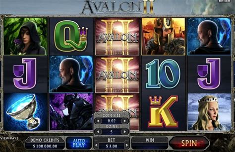 Avalon 2 slot review Overview Hits & misses Review Where to play Key game features Avalon II Slots Game Overview The legend of King Arthur is the inspiration behind this high-quality sequel from Microgaming