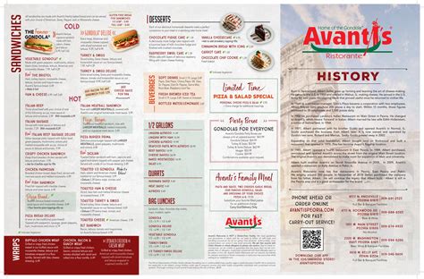 Avantis pekin menu Out of Date Menu; Incorrect Contact Information; Other