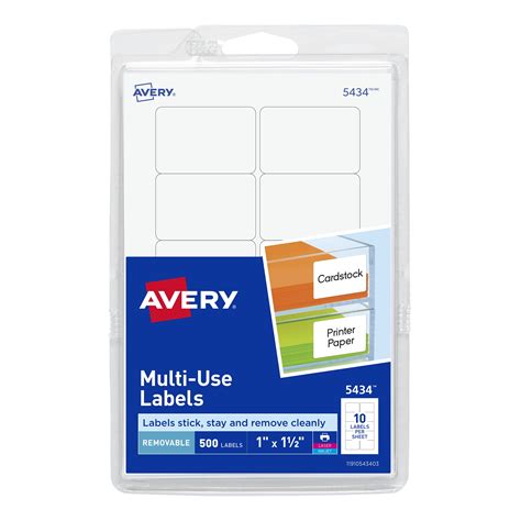 Avery Color-Coding Removable Labels, 1/4 Inch Round Labels, Assorted  Colors, Non-Printable, 3 Packs, 2,304 Dot Stickers Total (5641)