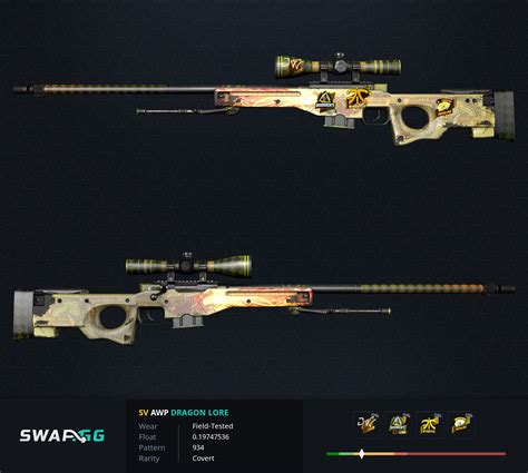 Awp dragon lore souvenir factory new  FN