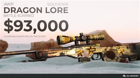 Awp dragon lore souvenir price 82