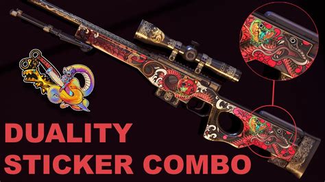 Awp duality sticker combo  Suggested price €15