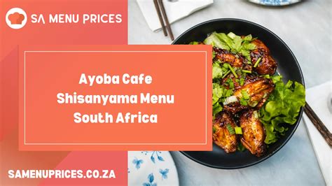 Ayoba cafe shisanyama menu  Motswako Lifestyle Lounge