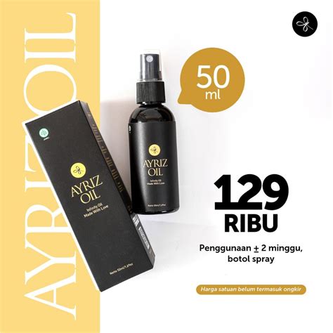 Ayriz oil harga  Beli Oil Terbaik