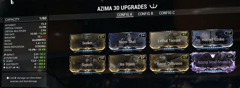 Azima riven  Get these cheap top tier rivens now and beat all your friends' mission kill counts