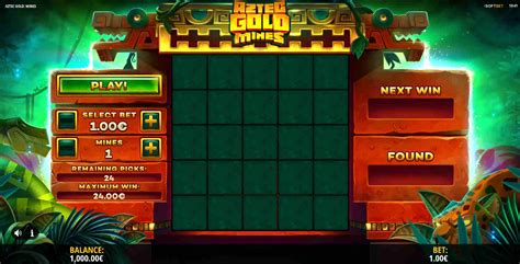 Aztec gold mines spielen  The more successful picks you make, the higher the