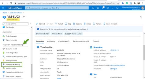 Azure vm redeploy and reapply  I have a VM that suddenly began failing to start with this error: Failed to operationname the virtual machine vmname