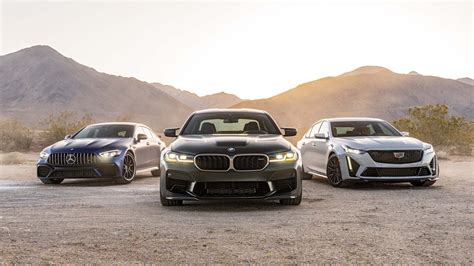 2024 BMW M5 CS vs. Cadillac CT5-V Blackwing, 2024 Mercedes ... - MotorTrend