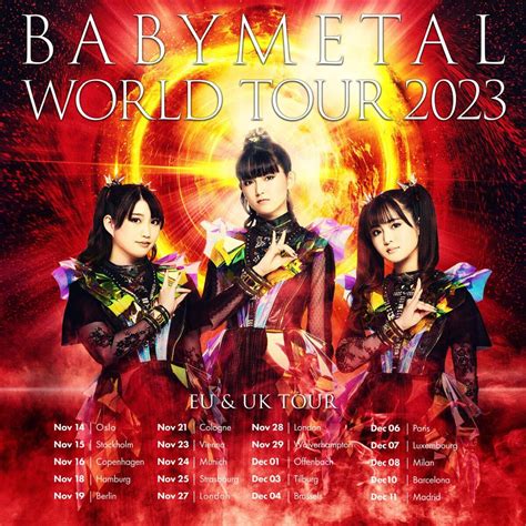 Babymetal tour 2023 We would like to show you a description here but the site won’t allow us