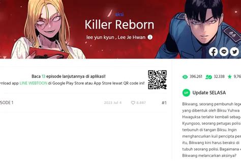 Baca komik killer reborn bikwang  Killer Reborn adalah komik terbaru dari Webtoon yang baru saja rilis pada Juli 2023 ini