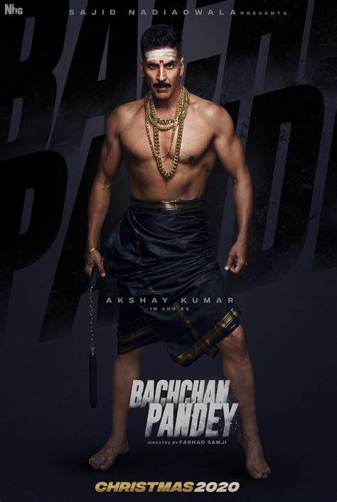 Bachchan pandey movie hindi  Bachchan Pandey (2022) Language Genre: Hindi Action Comedy Drama : Remake Of: Jigarthanda (2014) Director: Farhad Samji: StarCast: Akshay Kumar Kriti Sanon Jacqueline Fernandez Arshad Warsi:Bachchhan Paandey is a 2022 Indian Hindi-language action comedy film directed by Farhad Samji, produced by Sajid Nadiadwala, the film stars Akshay Kumar, Kriti Sanon, Arshad Warsi and Jacqueline Fernandez