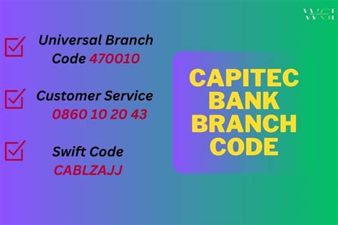 Backenfell capite branch code  4