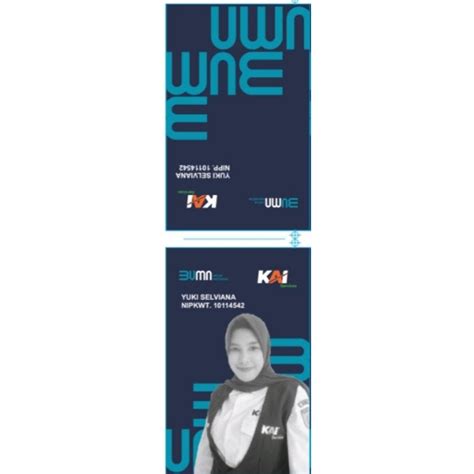 Background id card bumn kai  Tes Kemampuan Dasar (TKD dan AKHLAK): 10-19 Juni 2023